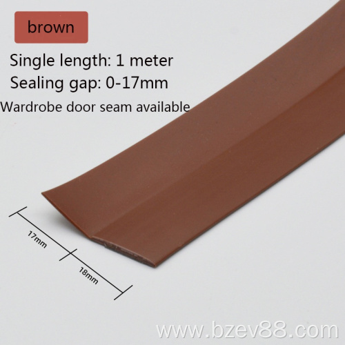 1-17 Door seam sealing rubber strip